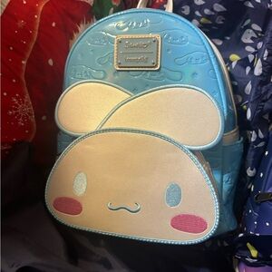 Loungefly Sanrio Cinnamoroll Moveable Ears Mini Backpack